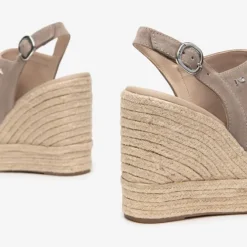 Nerogiardini Taupe Espadrille Sandal