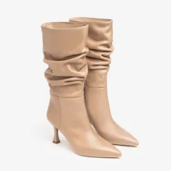 Nerogiardini Taupe Slouch Boot