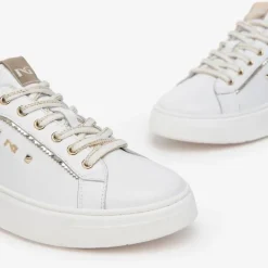 Nerogiardini White Leather Trainer