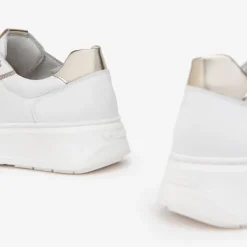 Nerogiardini White Leather Trainer