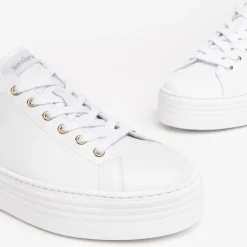 Nerogiardini White Trainers With Bow
