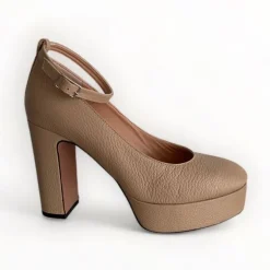 Oxitaly Nude Platform Shoe
