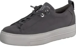 Paul Green Grey Nubuck Trainers