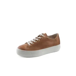 Paul Green Leather Platform Trainer