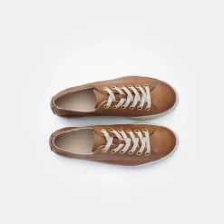 Paul Green Leather Platform Trainer
