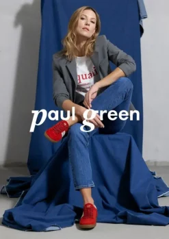 Paul Green Red Retro Trainers