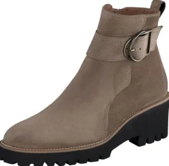 Paul Green Soft Suede Antelope Wedge Boot
