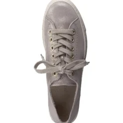 Paul Green Taupe Metallic Trainer