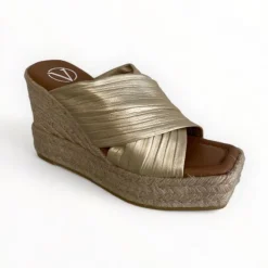 Viguera Gold Espadrille