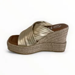 Viguera Gold Espadrille