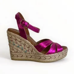 Viguera Metallic Espadrille Sandal