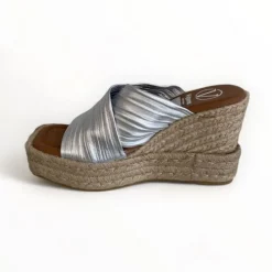 Viguera Silver Espadrille