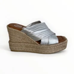 Viguera Silver Espadrille