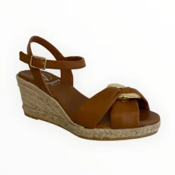 Viguera Tan Espadrille Sandal