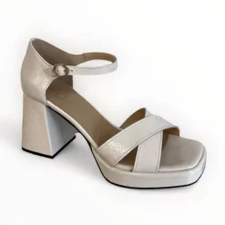 Wonders Julia White Platform Sandal