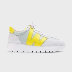 Wonders Meri Aqua & Lime Trainers