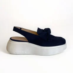 Wonders Tulum Suede Slingback